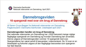 Dannebrogsviden Med Spørgsmål Fra 2020 – Dannebrogs-Samfundet